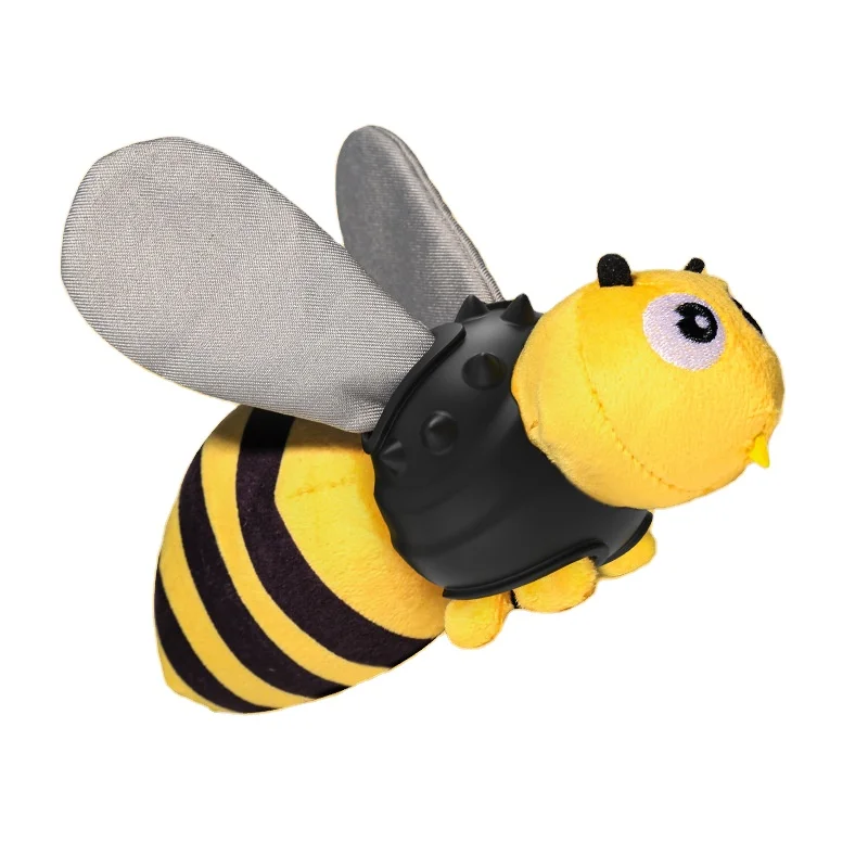 

Pull Stuffed Squeaky bee Plush Dog Toy dog squeaky toy