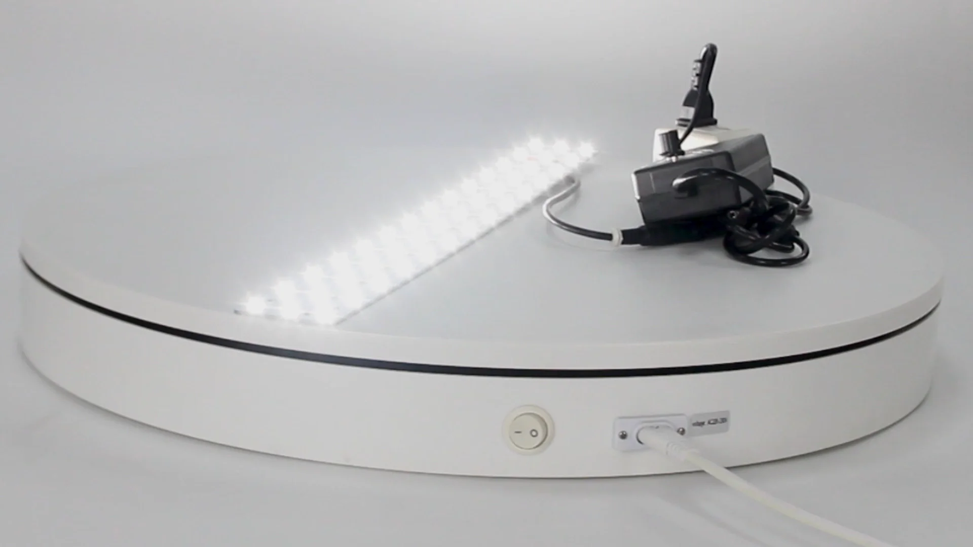 Bkl Revolving Electric Slip Ring Turntable 360degrees For Display Low