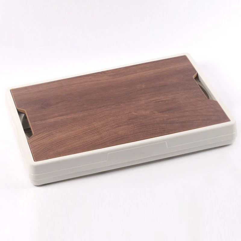 

Amazon Hot Storage Boxes & Bins Plastic Foldable Bin With Wood Lid Collapsible Storage Box, White/black