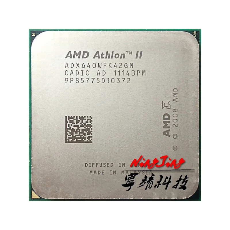 

AMD Athlon II X4 640 3 GHz Quad-Core CPU Processor ADX640WFK42GM Socket AM3