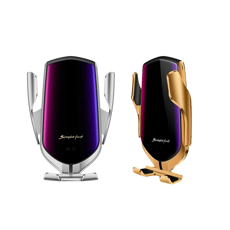 

factory direct sales R110w phone holder car automatic mobile phone stand charging