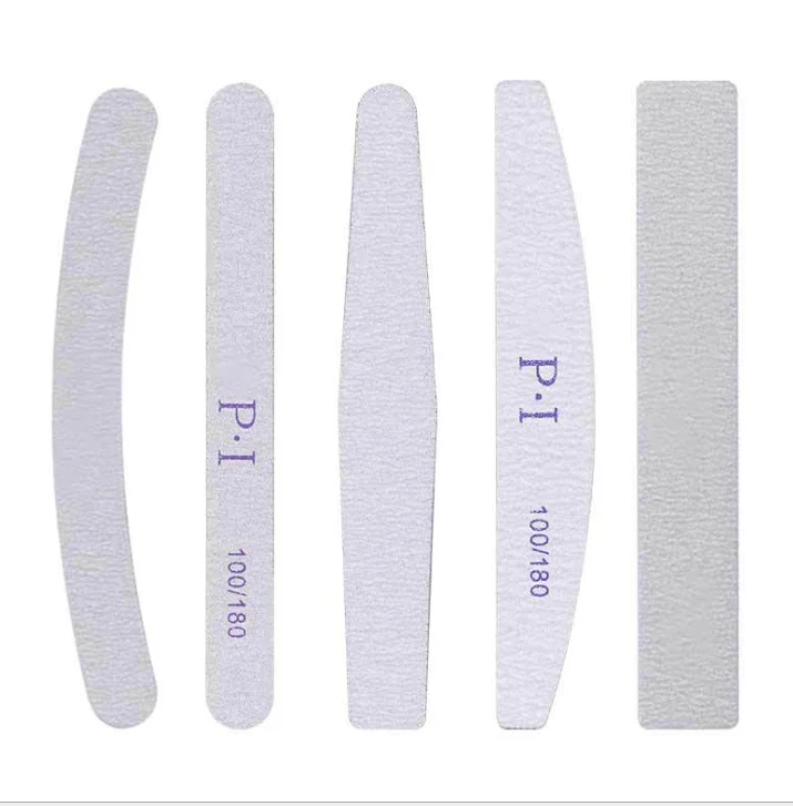

Nail File Professional Double Sided 100/180 Grit Nail Files Manicure Pedicure Tool and Nail Buffering Files