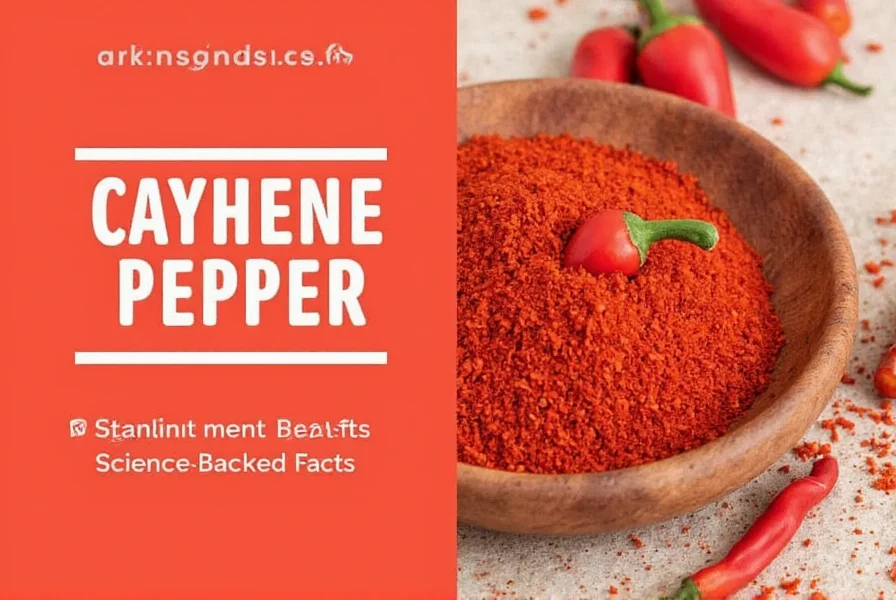Infographic showing medication interactions with cayenne pepper supplements including blood thinners, blood pressure medications, and diabetes drugs