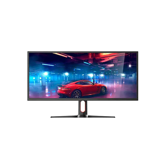 

super wide big screen  4K resolution PC gaming monitor free sync