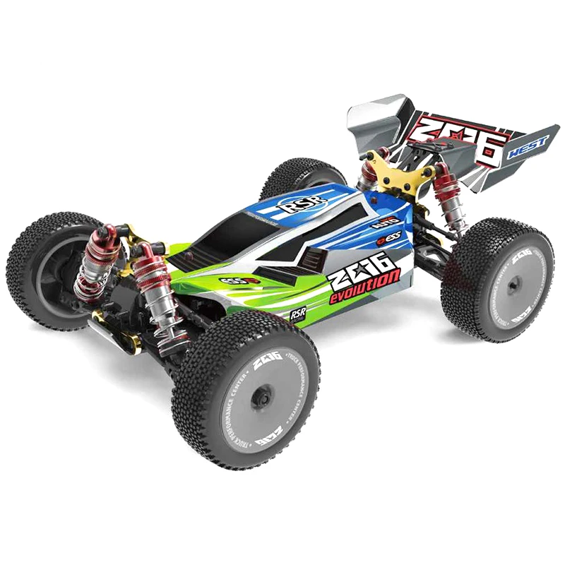 

WLtoys 144001 2.4G Racing RC Car Competition 60 km/h Metal Chassis 4wd Electric RC Formula Car Remote Control Toys for Children