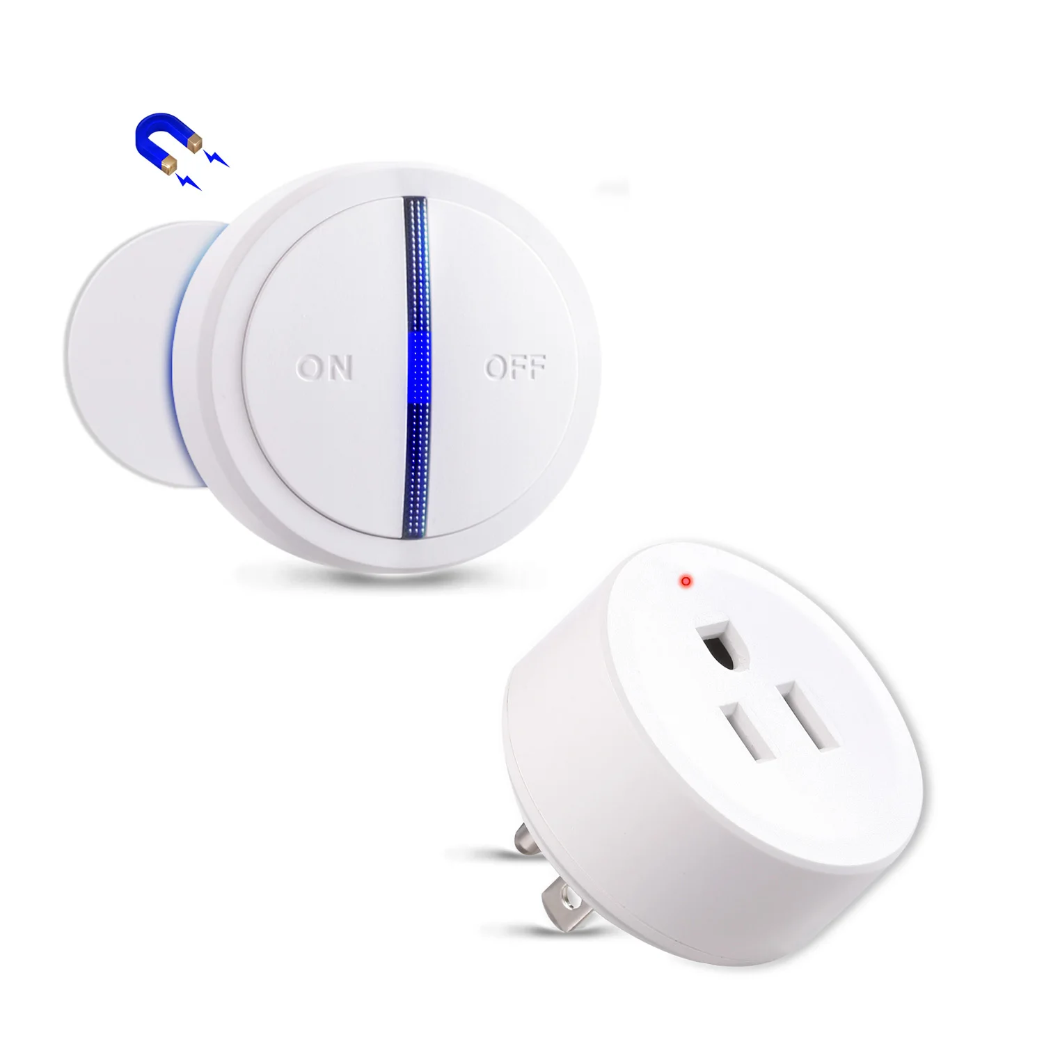 

Smart home mini Socket WiFi Outlet 15A Compatible with Alexa Google Assistant voice control smart plugs usa wifi Timing switch