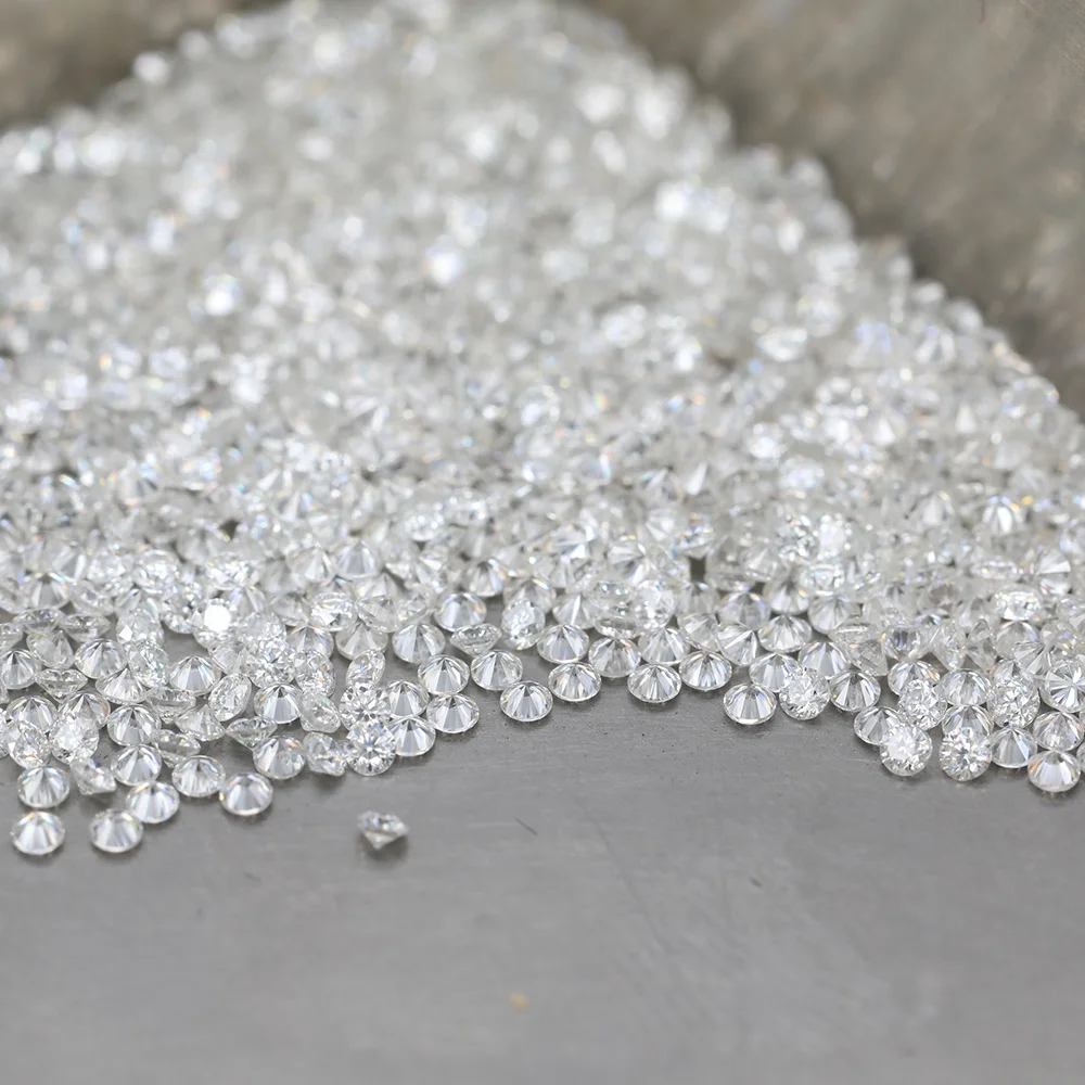 Melee Moissanite Round Shape 1.0mm to 2.9mm  Loose Moissanite