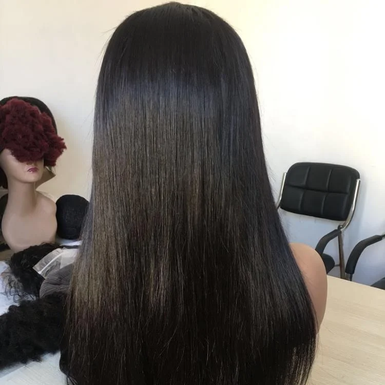

2019New!!!26 Inch 100% human remy hair full lace wig