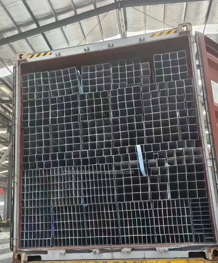 Standard Size Pre Galvanized Square & Rectangular Steel Tube Anti Rust Pre GI Pipe for Municipal Engineering
