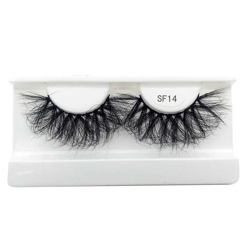 

wholesale 3d messy mink lashes 5D mink eyelashes vendor 25mm mink eyelash