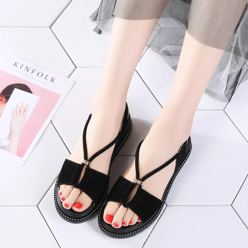 

good quality price nice Wholesale 2021 fashion hot ladies wedges sandal women shoes sandals ladies