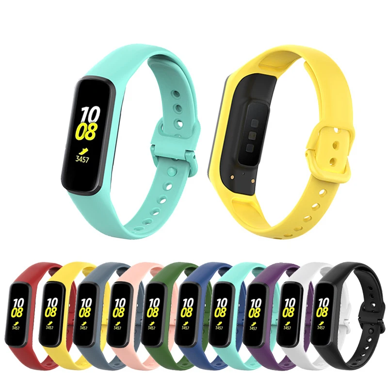 

For samsung galaxy fit2 band strap silicone colorful galaxy fit2 wristband for samsung watch, Black,white,pink,purple,yellow,cyan, dark blue, red, wine red, etc.
