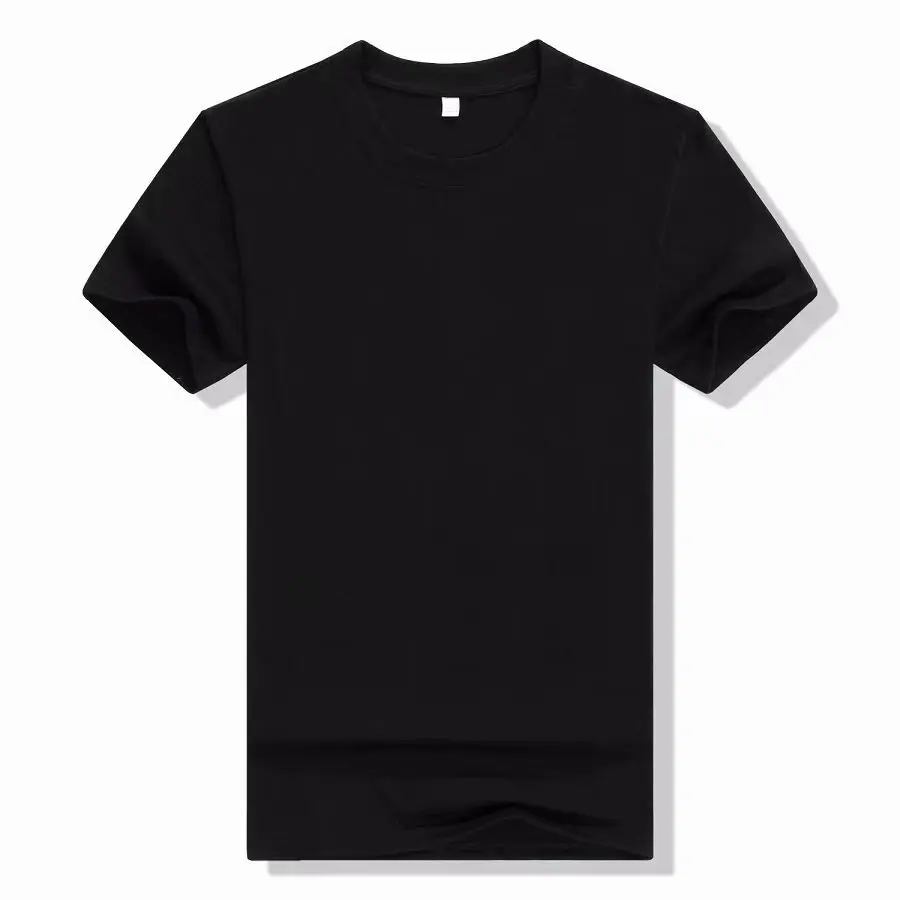 

Amazon with the explosion of casual simple solid color round neck short sleeve bottom short sleeve T shirt men and women couples