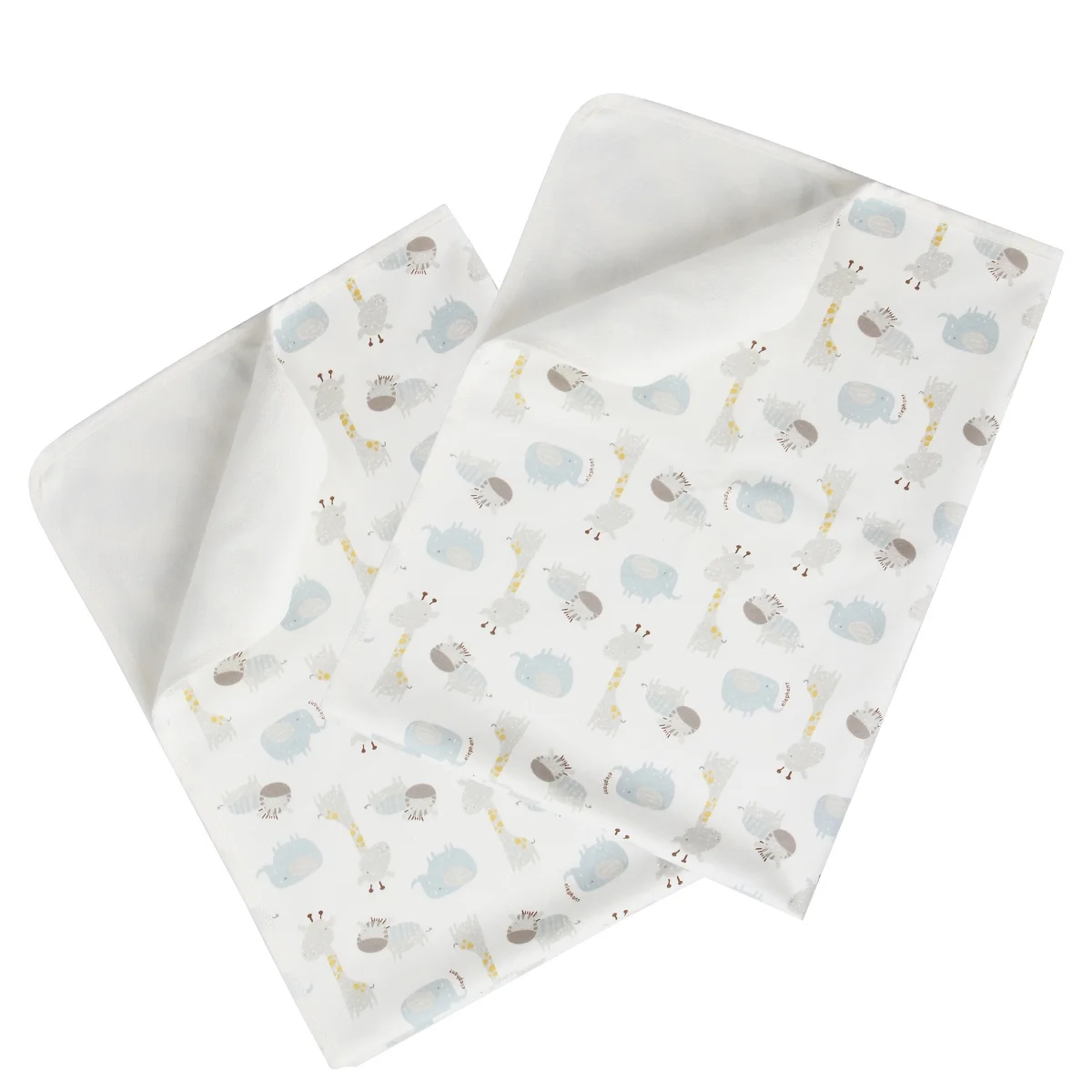 

High Quality Custom Portable Organic Cotton 3 Layers Waterproof Baby Diaper Changing Mat Pads