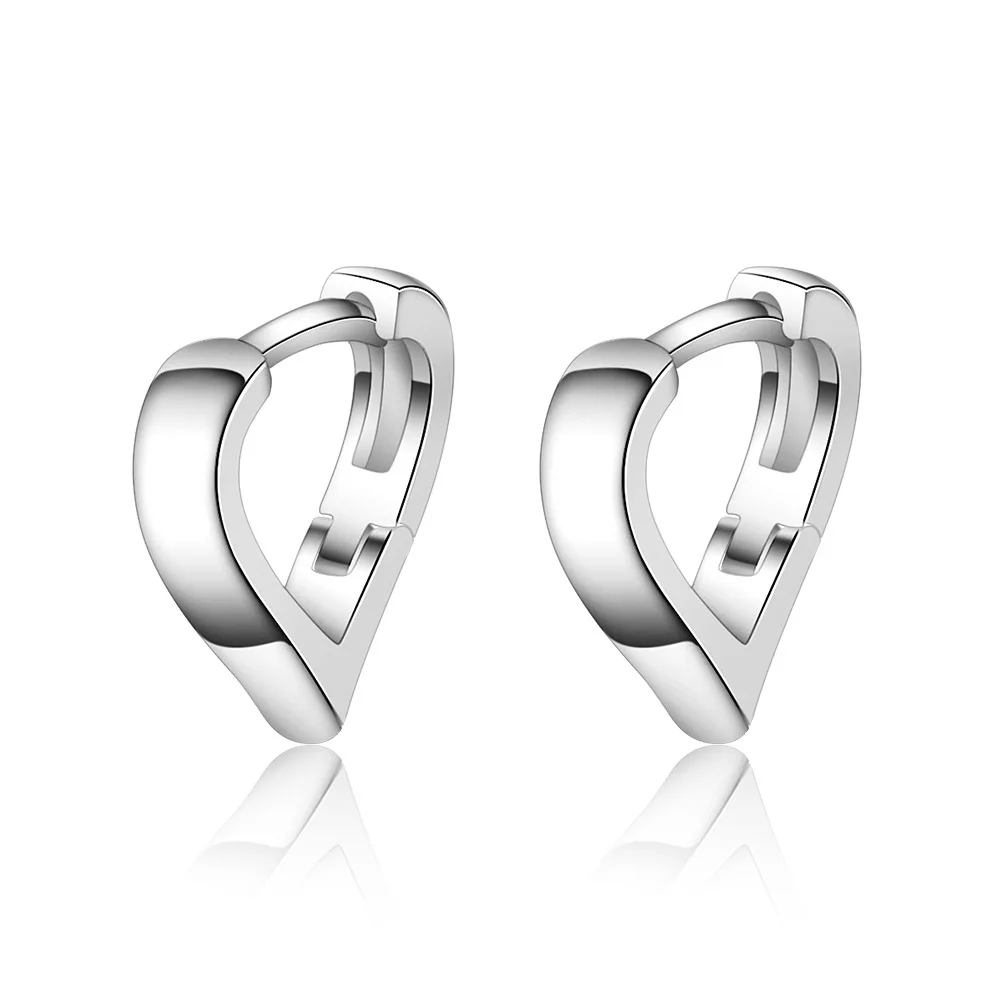 

Small Hoop Earrings 925 Sterling Silver Circle Round Huggie Hoop Earrings For Women Men Fashion Simple Brincos De Prata