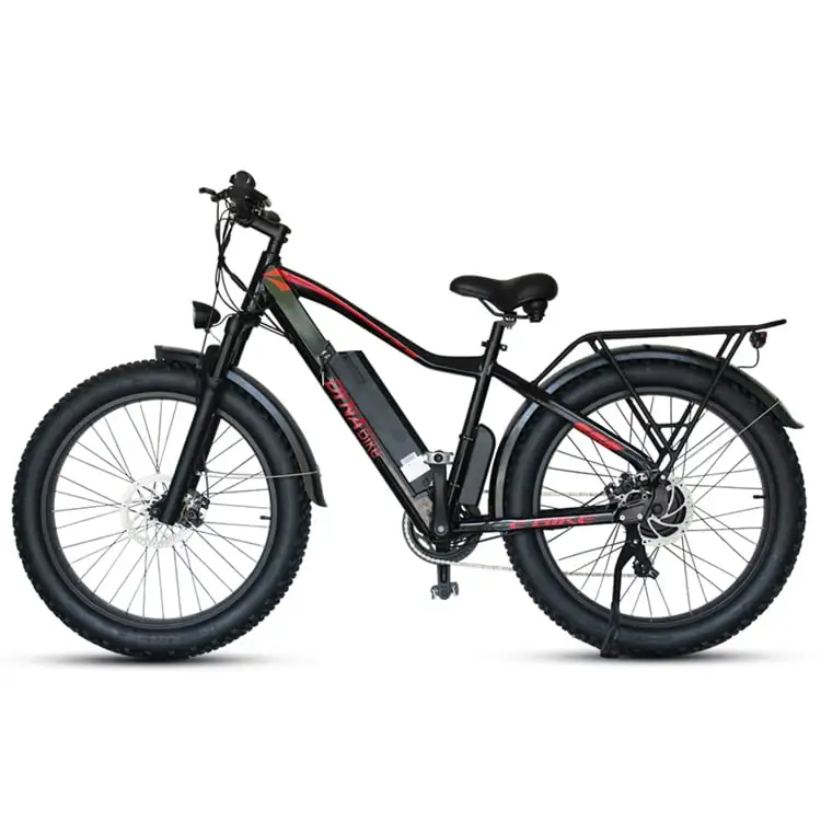 

48V/750W Aluminium Alloy Fat Tire Mountain Removable Lithium Battery Bicycle Electric Bike