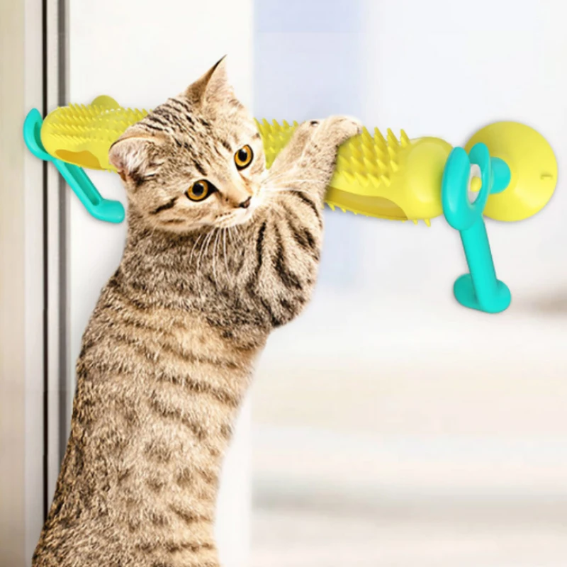 

Wholesale Suction Cup Stick To Window Pet Toys Cat Interactive Track Balls Toys For Cats, Picture showed