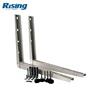 Roof split air conditioner folding mounting wall bracket hanger for air conditioner outdoor unit