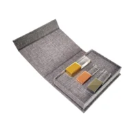 

premium glass crystal usb flash drive with linen box wholesale silver metal wedding USB stick