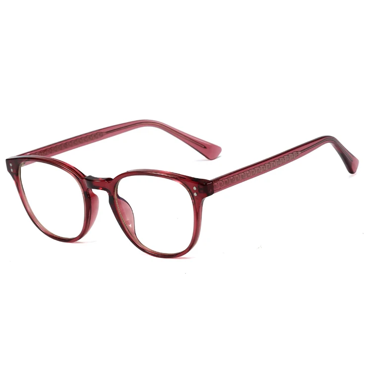 

New Arrival Purple Female TR90 Optical Frame Anti Blue Light Blocking Glasses, Custom colors