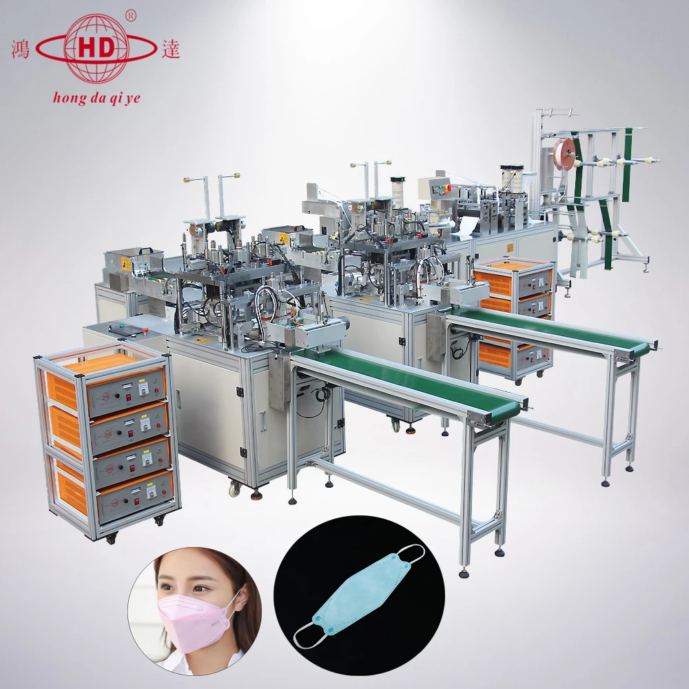 Automatic Filter Shell Making Machine For FFP3 Dust Mask A,High Speed And Stable Operation Filter Making Machine