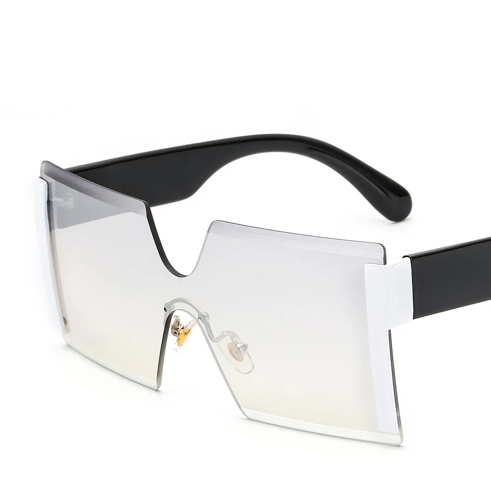 

Wholesale Rimless Womens Custom Square Oversized Sunglasses Women