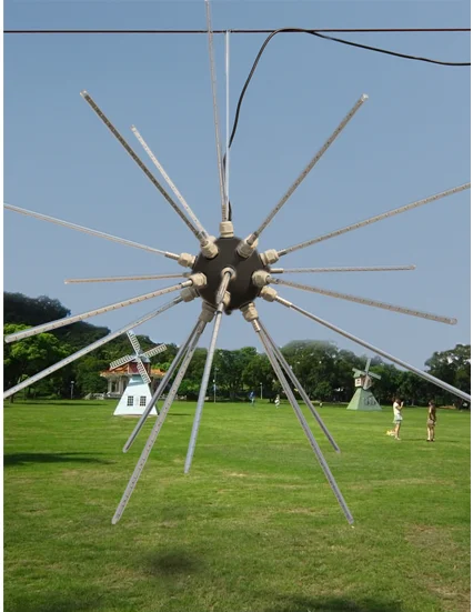 
Outdoor wedding led firework lights for square event party Simulated fireworks tree lights for garden park decoration 