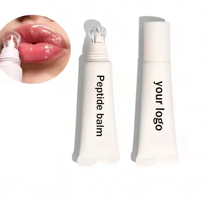 Wholesale New Mirror Lip Glaze Packaging Cute Lipgloss Tubes Custom Logo Luxury Lip Balm Tube Pink Lip Balm