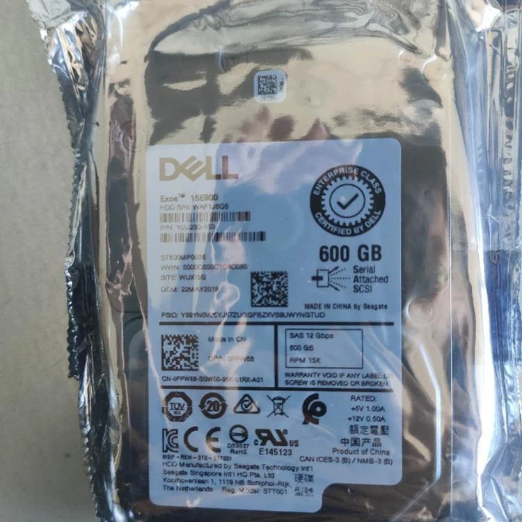 

Cheap Original DELL SAS 600GB 15k hard disk drive 3.5inch HDD for server in stock