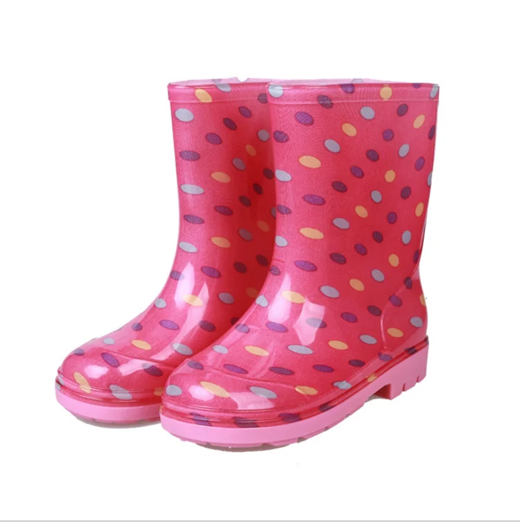 

Customized kids Rubber rain boots children rubber boots