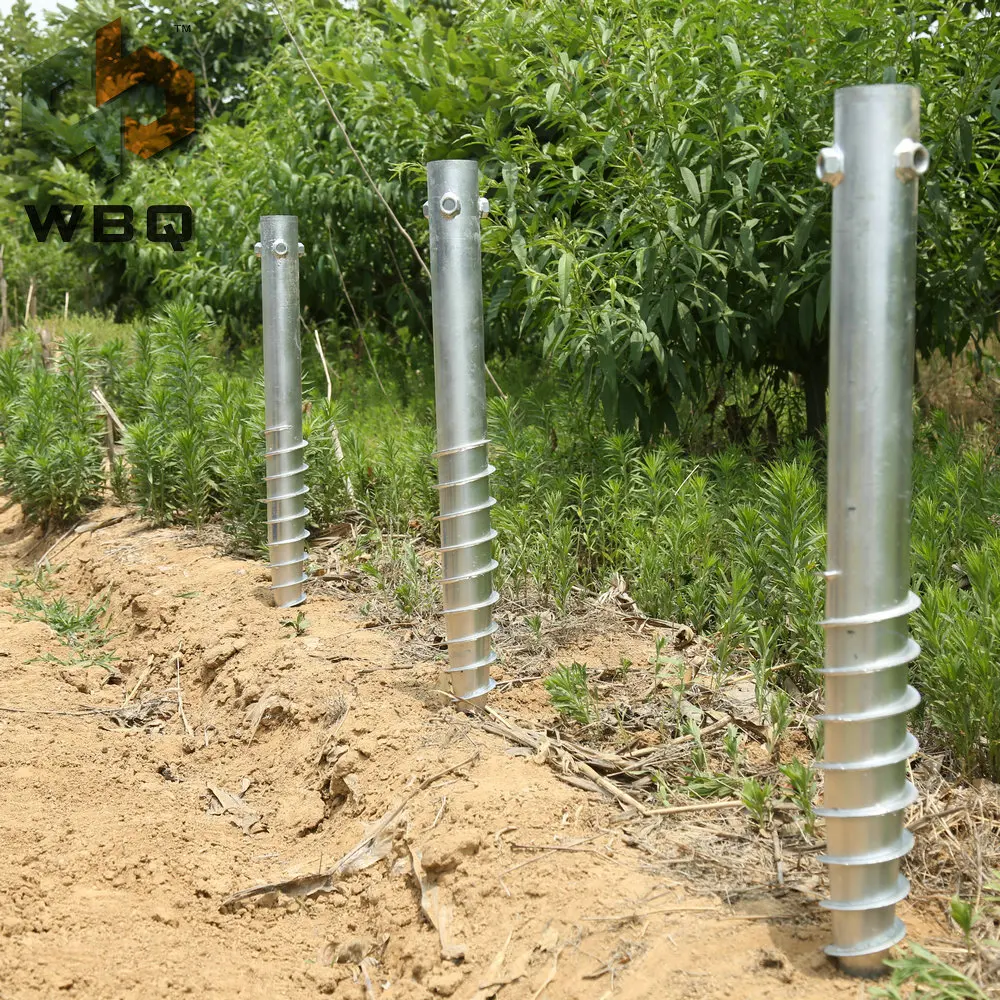 
Krinner Ground Screw Pile for foundation 