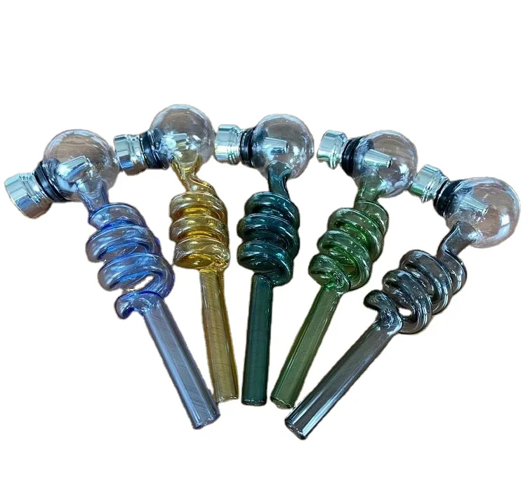 

New design high quality colorful glass pipes smoking weed