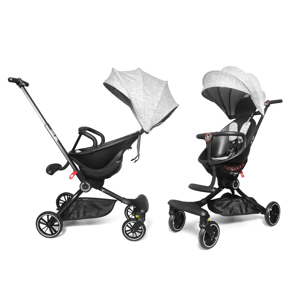 

China baobaohao v8 light stroller baby strollers set 3 in 1 baby carriage pram