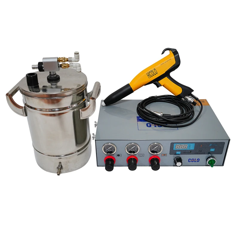 

COLO-610-T-H Portable Lab Small Manual Powder Coating Machine Equipment