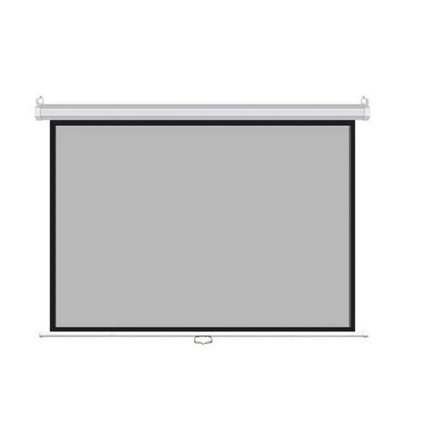 

Factory Outlet High Quality Wall Projection Screen White  Projection Screens