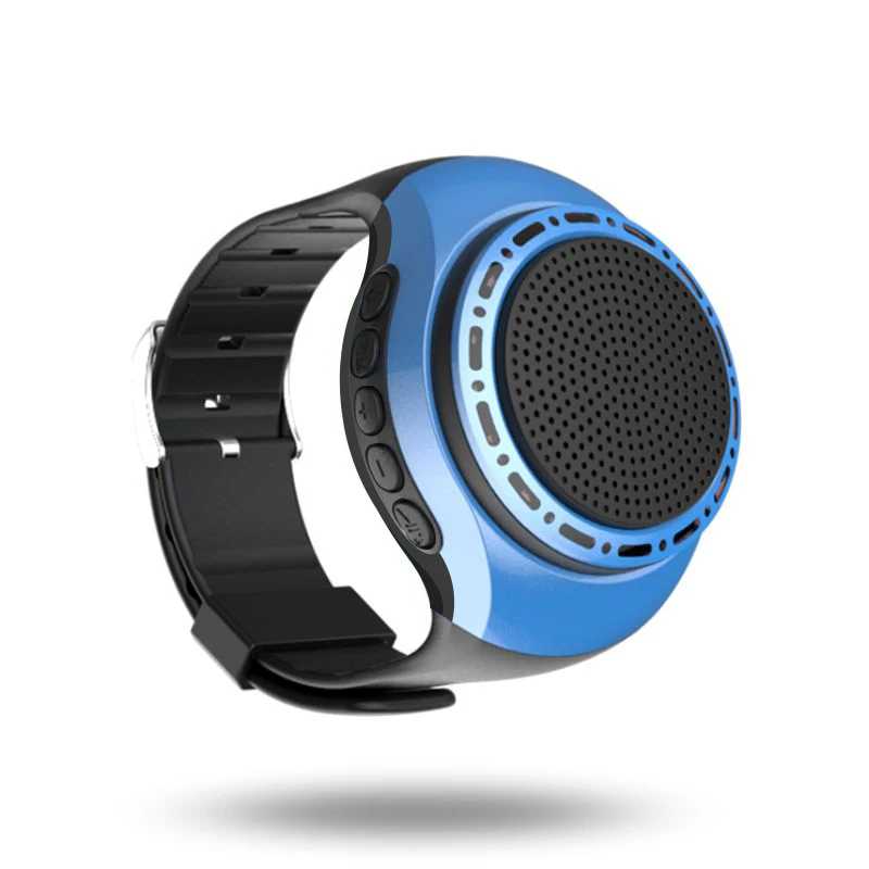 

U6 music sport running bt bluetooth speaker watch with led light handsfree