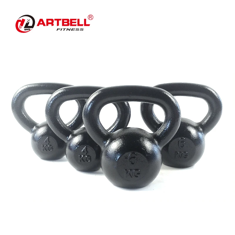 Black Painting Kettlebell Cast Iron Competition Kettlebell Buy 50kg