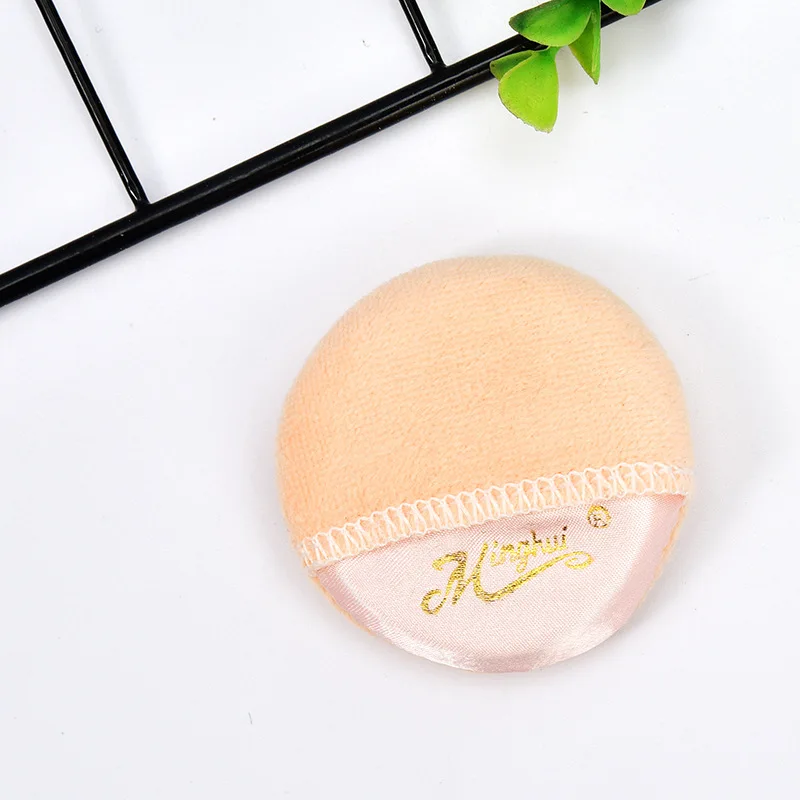 

Factory hot selling high quality 6cm round puff custom design beauty tool makeup puff, As picture show