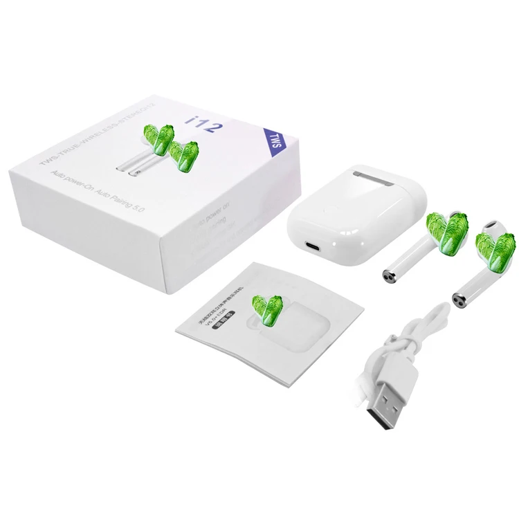 Promotion Price TWS Bluetooh Earbuds Earphone Detachable Wireless Headset i12 tws for inpods 12 - ANKUX.COM
