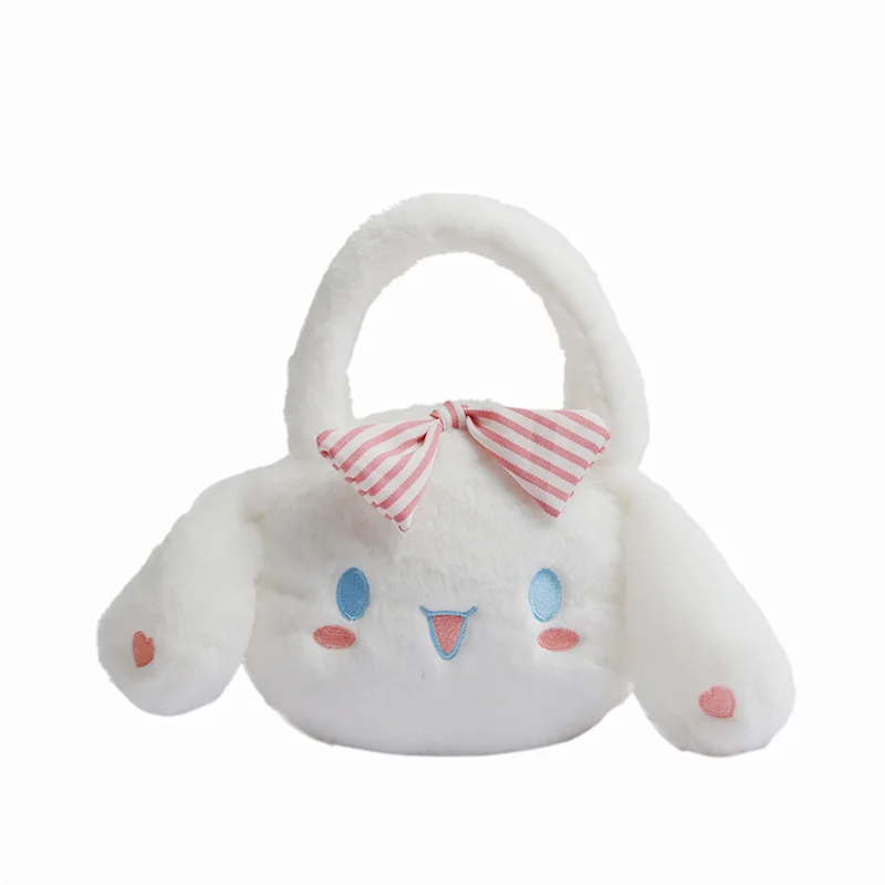 

Hot Sale Sanrio Plush Bag Cute Beauty Travel Soft Stuffed Anime Plushies My Melody Plush Sanrio Plush Handbag