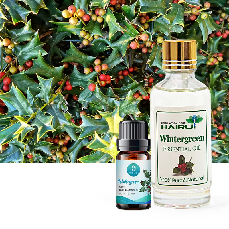 

100% pure natural plant extract wintergreen essential oil