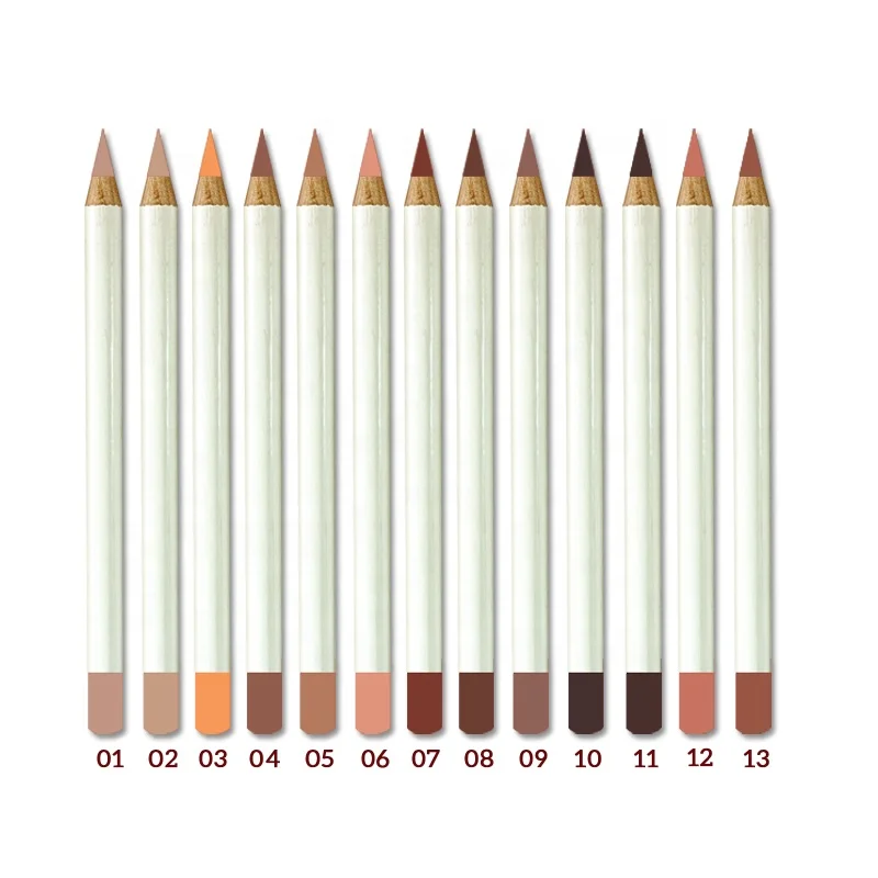 

New Design Lady Lips Beauty Custom Private Label Waterproof 26 colors Lipliner Lip Liner Pencil