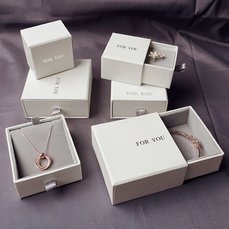 

Tongxing Customized Paper Cardboard Drawer Jewelry Packaging Box Gift Boxes Necklace Earring Bracelet Ring Jewelry Box