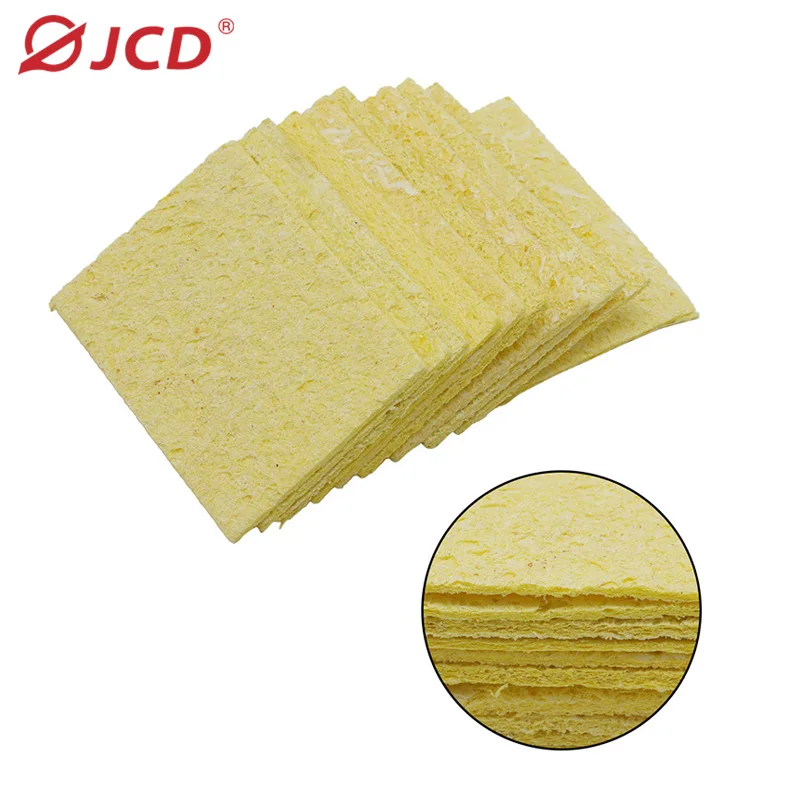 

10PCS/bag Quality Welding Soldering iron Tips Cleaning Sponge Cleaner Pads