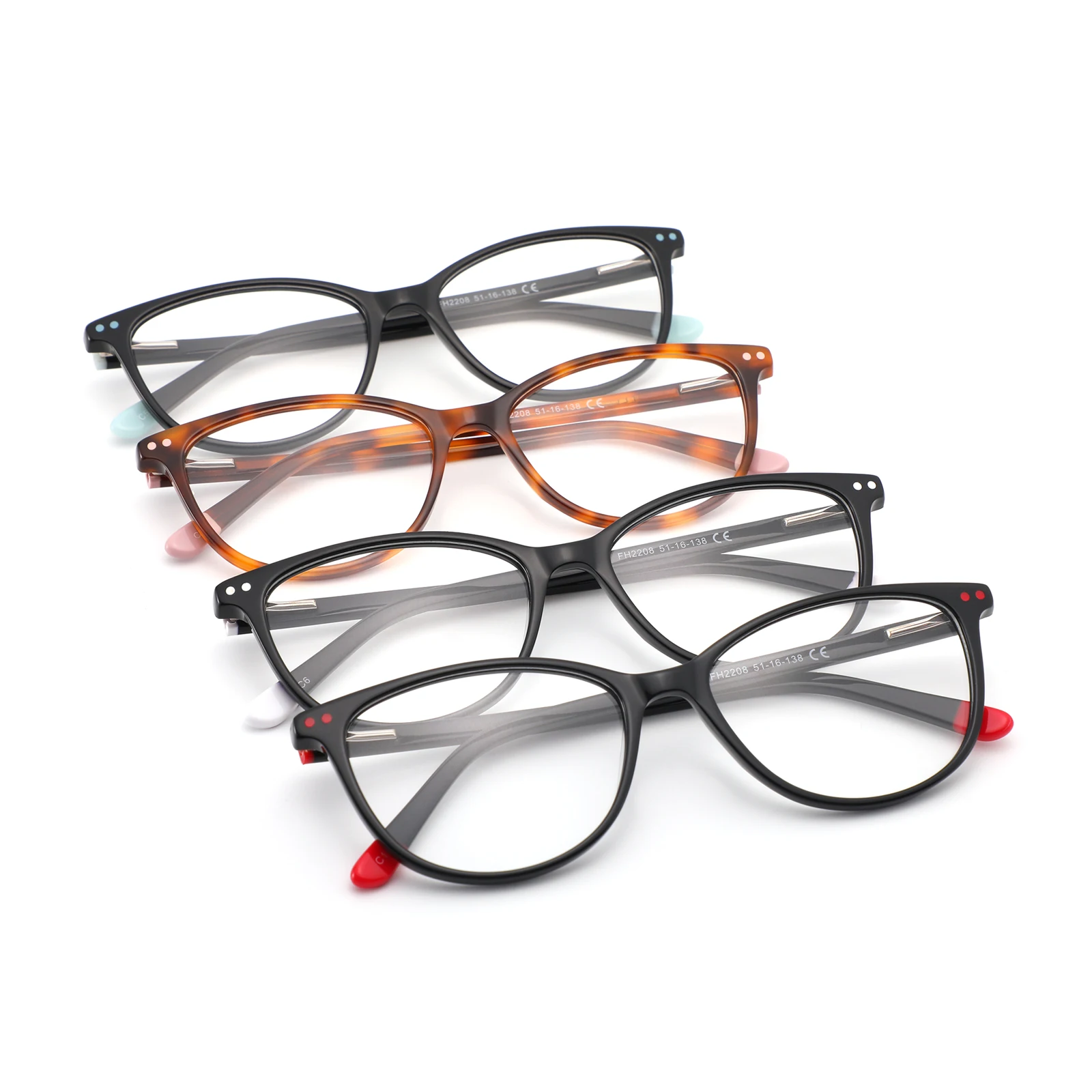 

new arrival eyeglasses frames Fashion acuvue no prescription optical frames for men and women, Custom colors