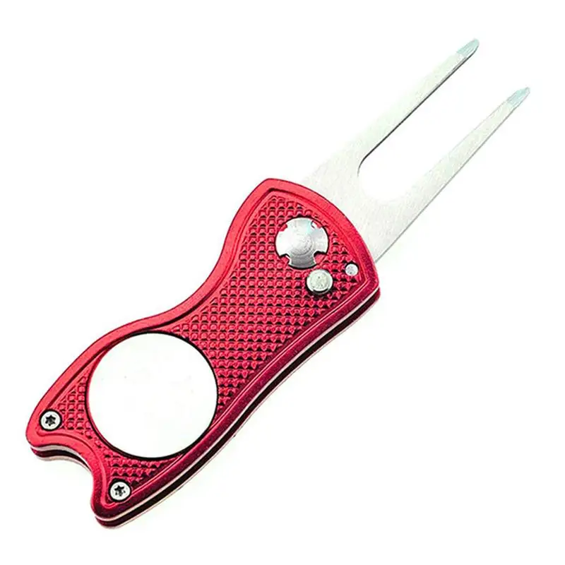 

Golf Divot Repair Tool for Green, Silver/red/blue/black/green