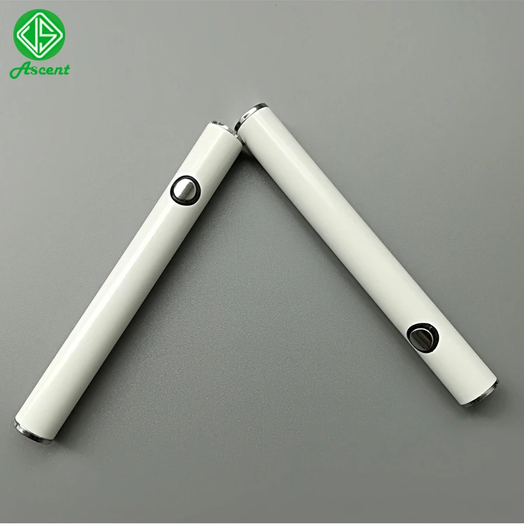 
2019 best selling Ascent cbd battery vape preheating battery 510 thread match with all ceramic cartridge 