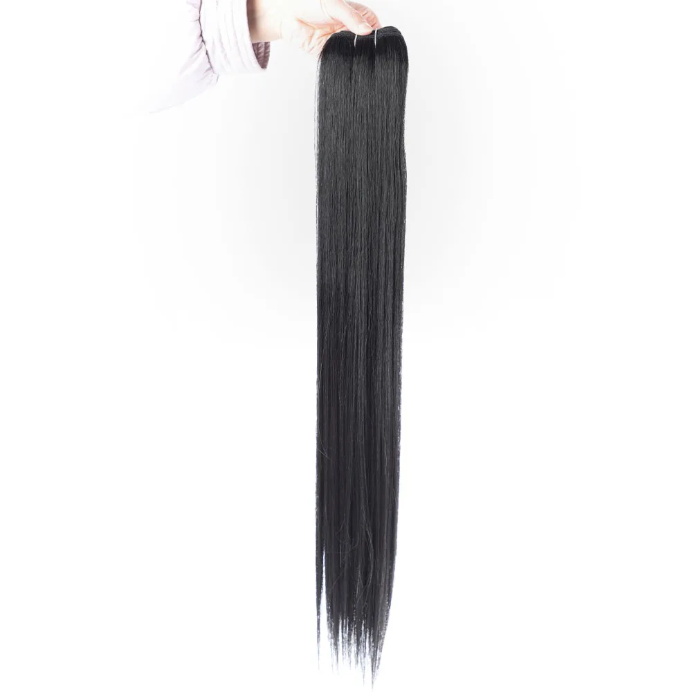 

Cheap heat resistant ombre tracks japanese fiber bundles synthetic weave hair packs