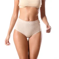 

Tummy control shapewear with butt lifter stretched fabric postpartum girdle high waist panties for women