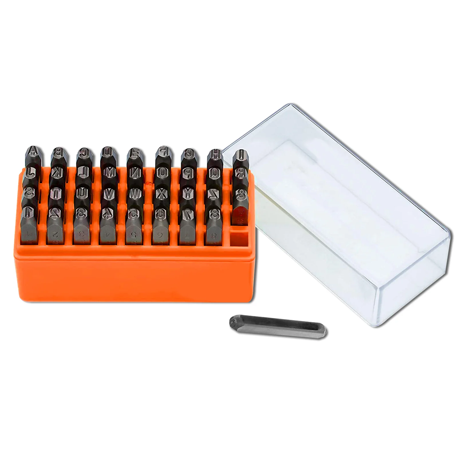 

36 Piece Steel Stamp Die Hobbyist Metal Letter And Number Punch Kit For Jewelry Making Steel Die Stamping Tool Jewelry Tool